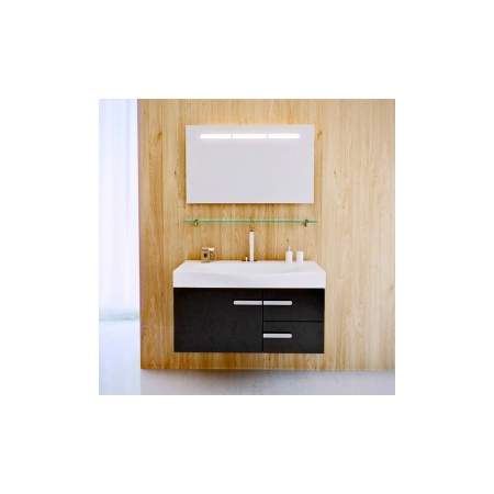 ЕВРОПА 100 Зеркало с подстветкой, выключателем и возможностью крепить вертикально (Ш100хВ60хГ4) в Сочи и Адлере