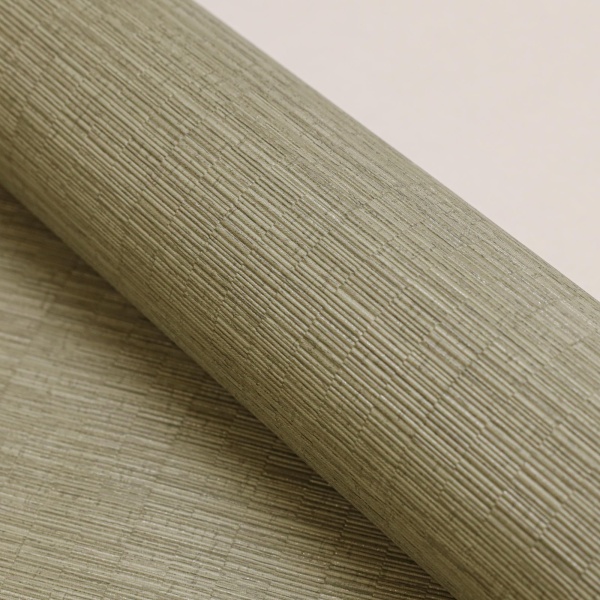 Обои Vlies Line Mir Oboev/Erismann, винил горячего тиснения на флизелиновой основе, 1,06*10м, Зелёный мотив