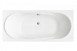 Акриловая прямоугольная ванна Madeira 180×80, белая Акриловая прямоугольная ванна Madeira 180×80, белая