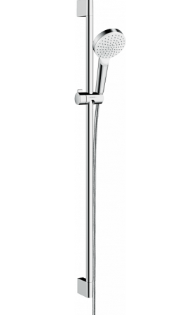 Душевой набор hansgrohe Crometta 1jet 90 см. 26537400, белый/хром