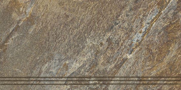 Ступень Кварцит 4 корич. 30*60  Ступень Кварцит 4 корич. 30*60