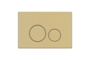Кнопка для инсталляции, нерж.сталь ультраплоская Matt Gold