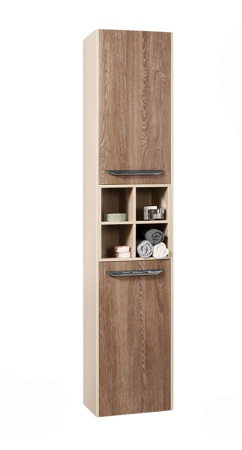 Блент шкаф-колонна подвесной крем/дуб европейский 1A167403BLAP0 в Сочи и Адлере