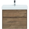 Тумба для раковины Aquanet Nova Lite 75 (2 ящ.) дуб рустикальный (доп. раковина Латина 75)