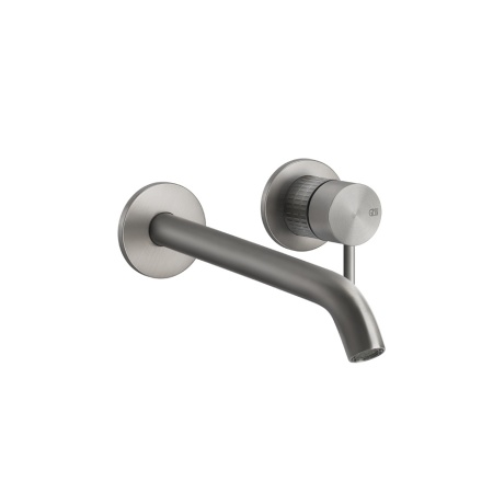 Gessi MECCANICA Смеситель для раковины из стены внешняя часть, 239-Steel Brushed