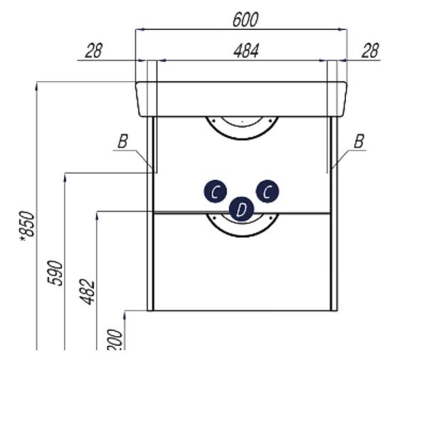 Сильва 60 Тумба-Умывальник (Дуб Фьорд) раковина приобретается отдельно Нео 60 в Сочи и Адлере Сильва 60 Тумба-Умывальник (Дуб Фьорд) раковина приобретается отдельно Нео 60 в Сочи и Адлере