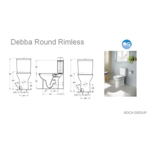 DEBBA Round Чаша напольная безободковая двойной выпуск в Сочи и Адлере DEBBA Round Чаша напольная безободковая двойной выпуск в Сочи и Адлере