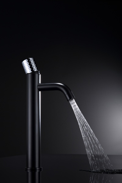 Смеситель STICK для умыв. низ. BLACK TOUCH CHROME в Сочи и Адлере