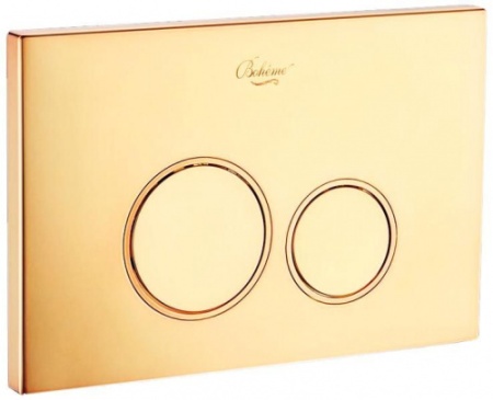 Кнопка инсталляции золото 658 на Geberit