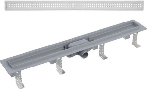 Водоотводящий желоб с порогами для перфорированной решетки 750 Simple Водоотводящий желоб с порогами для перфорированной решетки 750 Simple