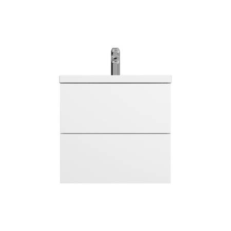 GEM База под раковину подвесной с 2 ящиком 60 см цвет: белый глянец в Сочи и Адлере