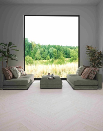 Керамогранит Smooth White (Durawood) 7мм matt 20*120