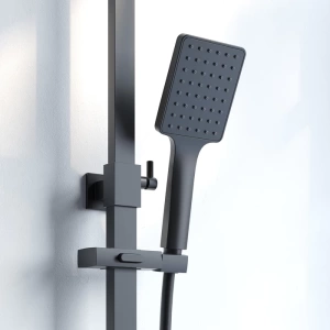 Смеситель с верхним душем, черный, Bild, IDDIS, BILBL1Fi06 в Сочи и Адлере Смеситель с верхним душем, черный, Bild, IDDIS, BILBL1Fi06 в Сочи и Адлере