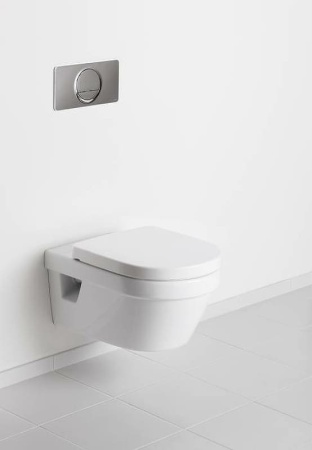 Унитаз, Villeroy&Boch, Architectura, традиционный (с закрытым смывным краем), тип установки-подвесной, ширина, мм-530, глубина, мм-370, высота, мм-325 в Сочи и Адлере