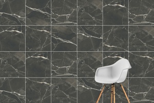 Керамогранит K947790R SilkMarble Порто Неро Матовый R9 60*60
