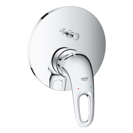 24049003 Смеситель однорычажный для ванны GROHE Eurostyle 2015, круглая розетка, хром