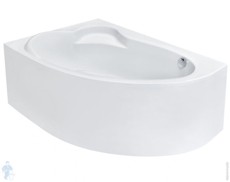 Акриловая асимметричная ванна LUNA 170*115, левосторонняя, левая, без монтажного набора, без панели в Сочи и Адлере