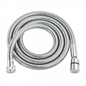 Душевой шланг Lemark LE8035S двухзагибный растяжной от1,5 до 1,8 м, TURN-FREE, сталь хромир, блистер