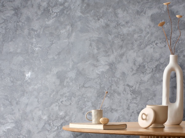 Обои Victoria Stenova Odyssey, Винил горячего тиснения, 1.06*10.05м, Серый однотон в Сочи и Адлере