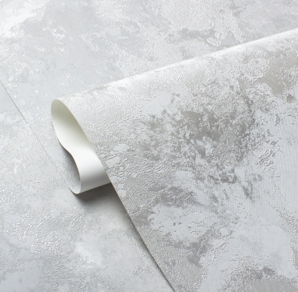 Обои Victoria Stenova Odyssey, Винил горячего тиснения, 1.06*10.05м, Св.Серый однотон в Сочи и Адлере