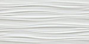 Плитка настенная 3D Ribbon White Matt 40*80 Плитка настенная 3D Ribbon White Matt 40*80