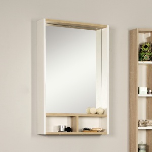 ЙОРК 55 зеркало-шкаф дуб сонома ЙОРК 55 зеркало-шкаф дуб сонома