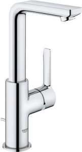 23296001 GROHE Lineare Смеситель для раковины 226 мм, со сливным гарнитуром 23296001 GROHE Lineare Смеситель для раковины 226 мм, со сливным гарнитуром