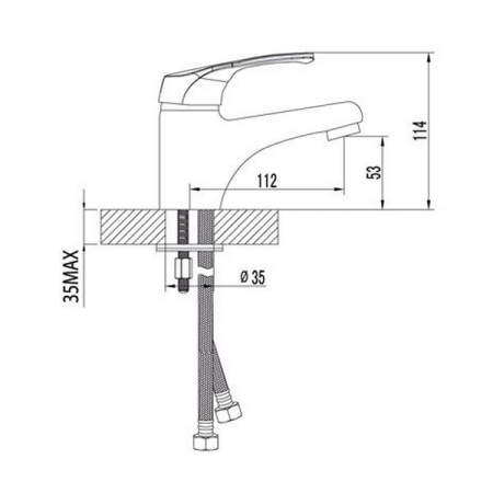 Смеситель для раковины Lemark Omega в Сочи и Адлере