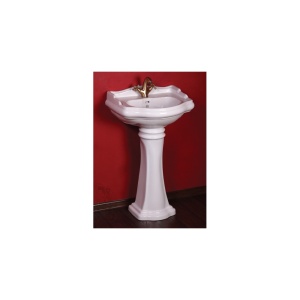 Раковина тюльпана 55 см. белая керамика BELLA  в Сочи и Адлере Раковина тюльпана 55 см. белая керамика BELLA  в Сочи и Адлере