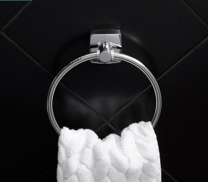 Полотенцедержатель Fixsen Kvadro FX-61311 кольцо (уценка: выставочный экземпляр) в Сочи и Адлере