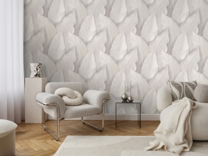 Обои Victoria Stenova YAMAIKA винил на флизелиновой основе, 1.06*10.05 м, серый мотив в Сочи и Адлере