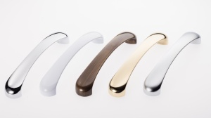 Дверь в душ.проем AFP-105  профиль бронза стекло прозрачное, правая в Сочи и Адлере