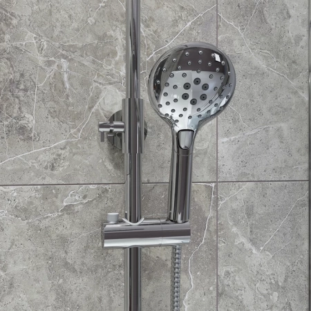 Смеситель с верхним душем и изливом, Ray, IDDIS, RAYSB3Fi06 в Сочи и Адлере