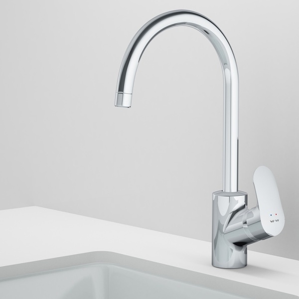 Like смеситель для кухни с высоким узливом хром в Сочи и Адлере Like смеситель для кухни с высоким узливом хром в Сочи и Адлере