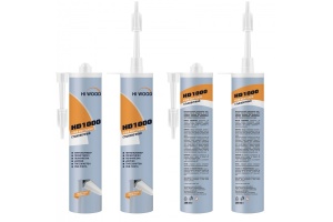 Клей монтажно-стыковочный HIWOOD, высококачественный универсальный клей с высокой скоростью отверждения на основе гибридных полимеров.