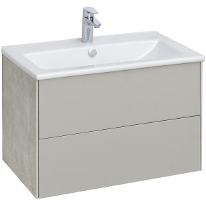 Тумба-под раковину AQUATON Сохо 75 Слэйт\Галька серая (Умывальник"Элина-75") (1A258101AJ9A0) Тумба-под раковину AQUATON Сохо 75 Слэйт\Галька серая (Умывальник"Элина-75") (1A258101AJ9A0)