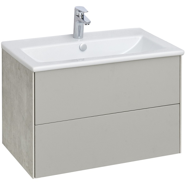 Тумба-под раковину AQUATON Сохо 75 Слэйт\Галька серая (Умывальник"Элина-75") (1A258101AJ9A0) Тумба-под раковину AQUATON Сохо 75 Слэйт\Галька серая (Умывальник"Элина-75") (1A258101AJ9A0)