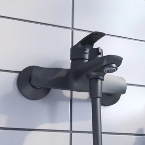 Смеситель для ванны, черный, Ray, IDDIS, RAYBL02i02 в Сочи и Адлере Смеситель для ванны, черный, Ray, IDDIS, RAYBL02i02 в Сочи и Адлере