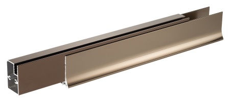 Душевой уголок Vegas Glass ZP+ZPV 120*100 05 01 профиль бронза, стекло прозрачное в Сочи и Адлере