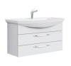 АЛЛЕГРО 105 Тумба подвесная, два ящика с раковиной СТИЛЬ 105 (Ш105,5хВ58,6хГ49,5)