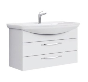 АЛЛЕГРО 105 Тумба подвесная, два ящика с раковиной СТИЛЬ 105 (Ш105,5хВ58,6хГ49,5) АЛЛЕГРО 105 Тумба подвесная, два ящика с раковиной СТИЛЬ 105 (Ш105,5хВ58,6хГ49,5)