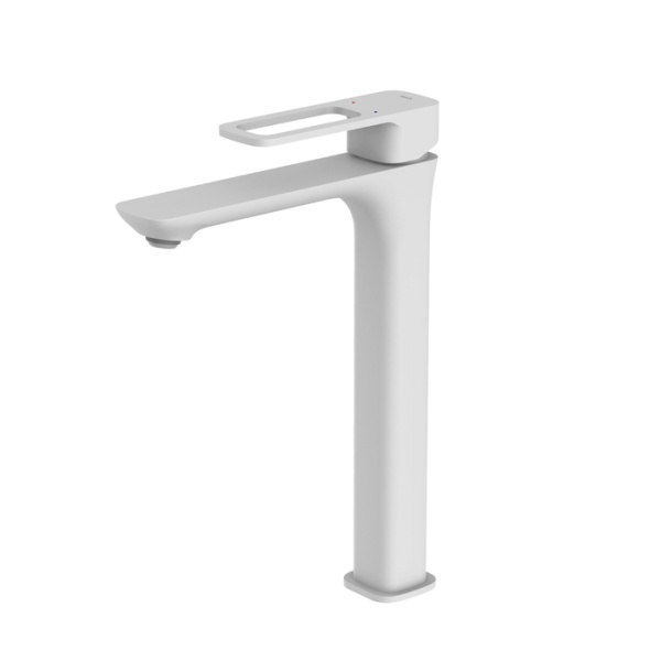 Смеситель для настольного умывальника, белый матовый, Slide, IDDIS, SLIWT01i01 Смеситель для настольного умывальника, белый матовый, Slide, IDDIS, SLIWT01i01