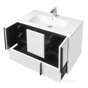 РИВЬЕРА 80 Тумба-умывальник (без раковины Victoria-N Раковина столешница 800х460) в Сочи и Адлере РИВЬЕРА 80 Тумба-умывальник (без раковины Victoria-N Раковина столешница 800х460) в Сочи и Адлере