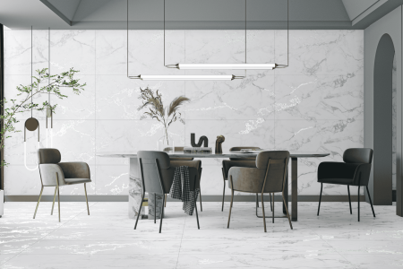Керамогранит Calacatta Arabesque Grey Carving 60*120