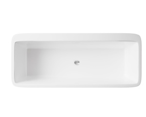 BRISE (Бриз) Ванна акриловая пристенная 1700*800*580, слив-перелив хром, белый в Сочи и Адлере BRISE (Бриз) Ванна акриловая пристенная 1700*800*580, слив-перелив хром, белый в Сочи и Адлере