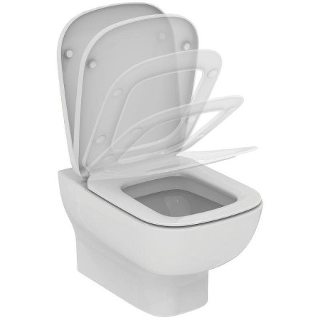 Т281401 ESEDRA Подвесной унитаз, глубокий смыв, с крепежом TT0299598 , сидение и крышка заказывается дополнительно  в Сочи и Адлере