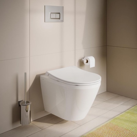 Integra Round Подвесной унитаз Integra Round 54 см, безободковый  (сиденье 801-003-019 приобретается дополнительно) в Сочи и Адлере