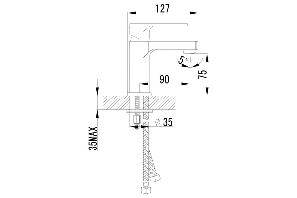 Смеситель Lemark Plus Grace LM1506С для раковины в Сочи и Адлере Смеситель Lemark Plus Grace LM1506С для раковины в Сочи и Адлере