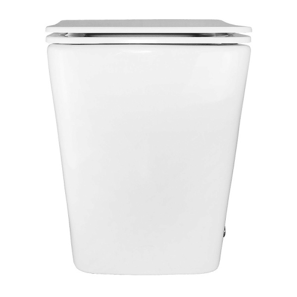 Унитаз импульсный Azario 360х590х440 напольный, квадратный, быстросъемное сиденье микролифт (AZ-102C) в Сочи и Адлере