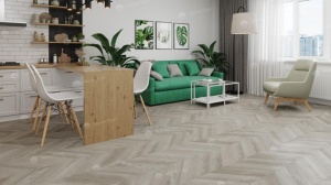 Alpine Floor LVT Дуб Фантазия Chevron 555×127×2,5 мм (1.974м2), 28шт (14А+14B) в Сочи и Адлере